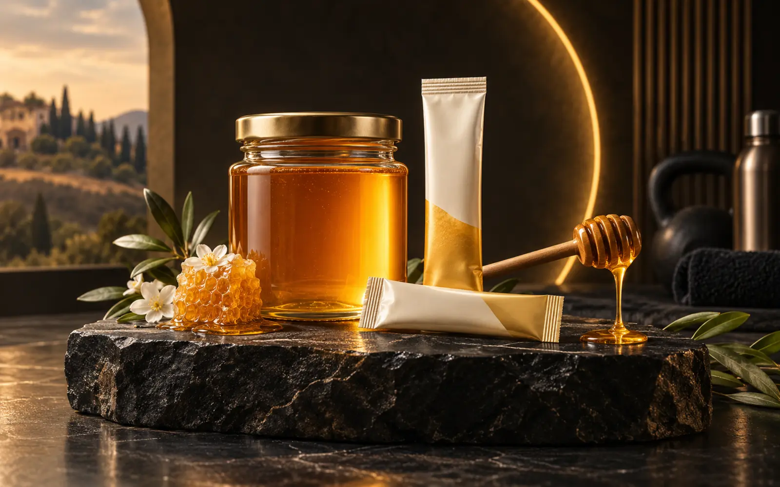 Italian honey energy product presentation for BeeBoom
